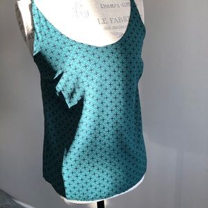 Banana Republic green & blue tank